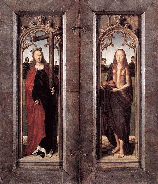 Hans Memling Triptych of Adriaan Reins China oil painting art